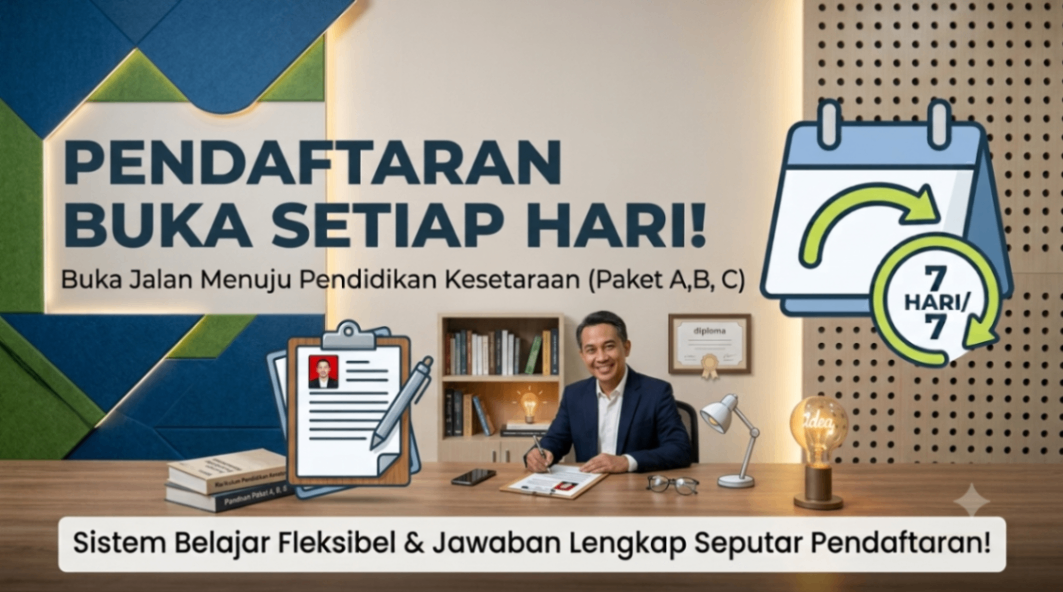 Pendaftaran PKBM Allathif Buka Setiap Hari! Temukan Jawaban Lengkap Seputar Pendaftaran di Sini (FAQ)