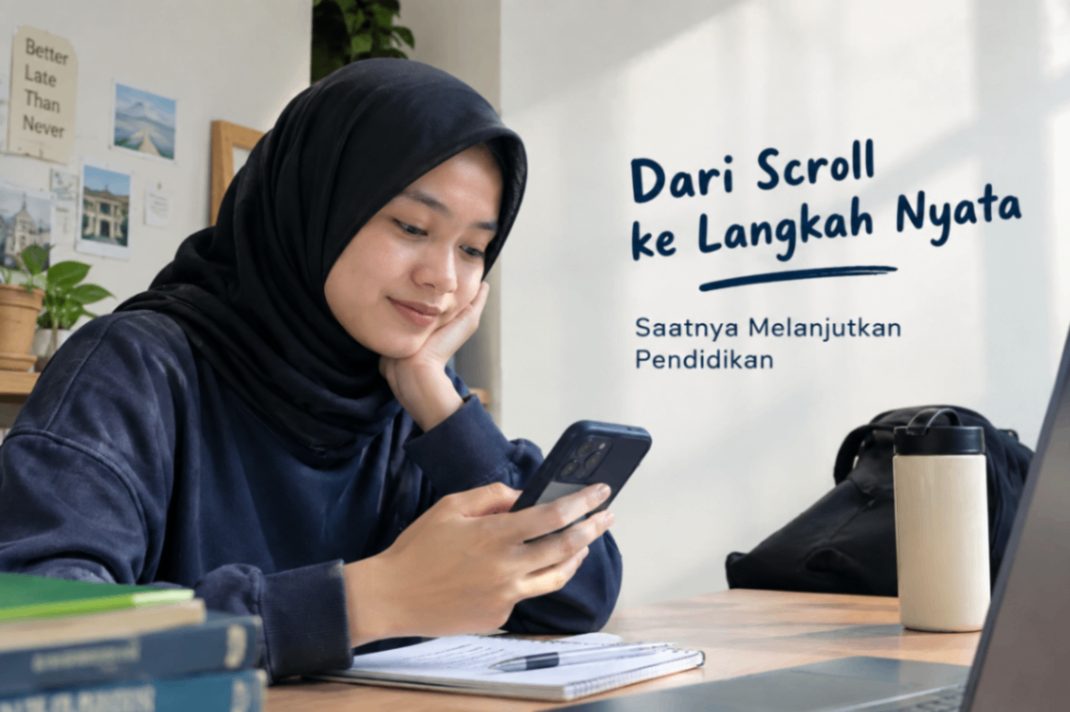 Dari Scroll ke Langkah Nyata: Saatnya Melanjutkan Pendidikan